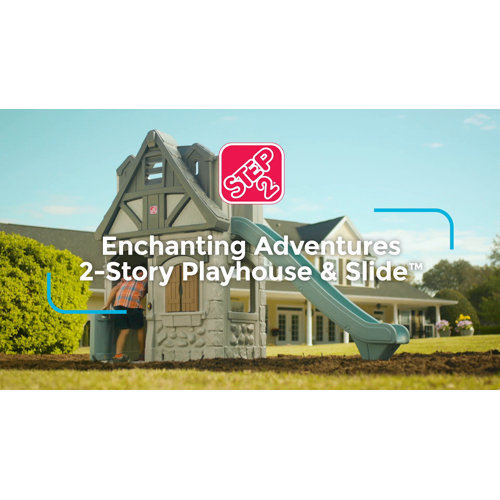 Step2 Enchanting Adventures 2Story Playhouse & Slide & Reviews Wayfair